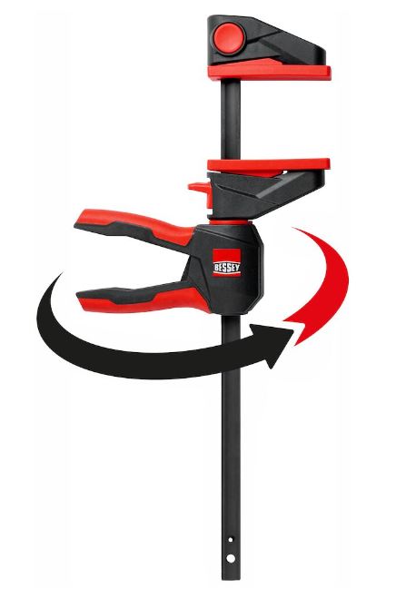 Bessey enhåndstvinge 360gr sving EZ360 300/80