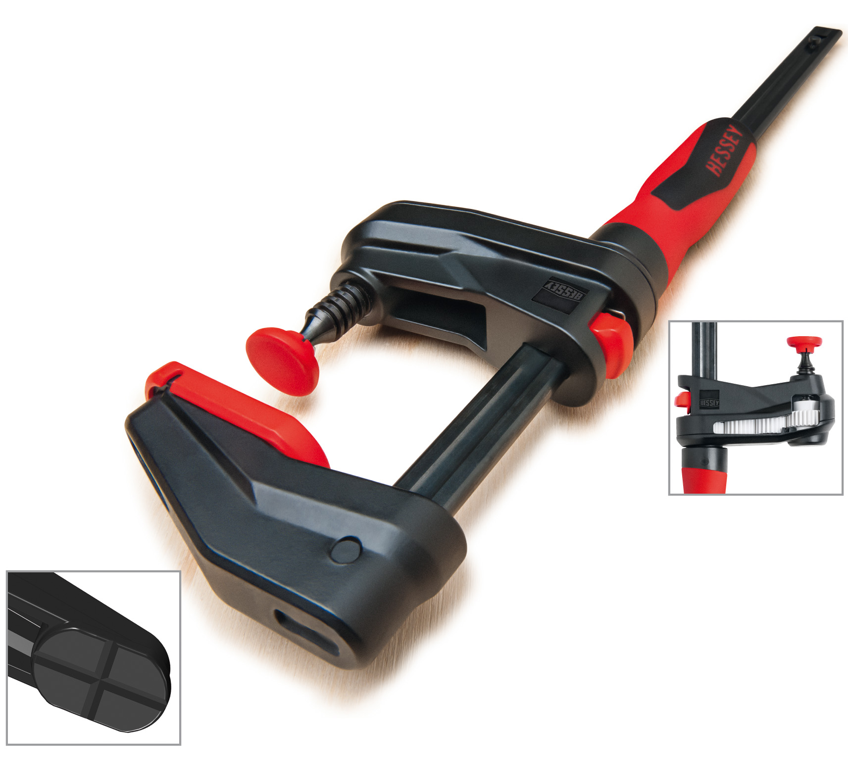 Bessey GK enhånds skrutvinge 600x60 Bessey GK enhånds skrutvinge 600x60