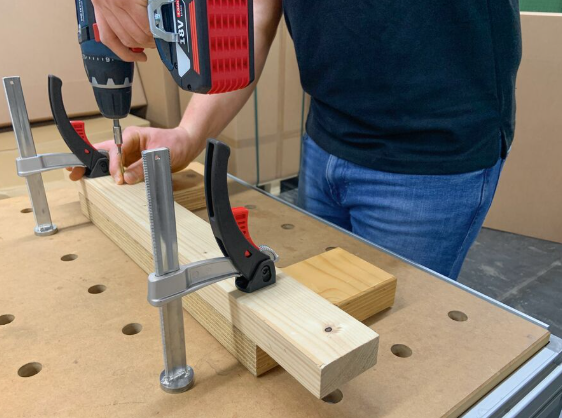 Bessey Multifunksjonsbord tvinge X 2 stk KLI hurtigspenne ø20mm