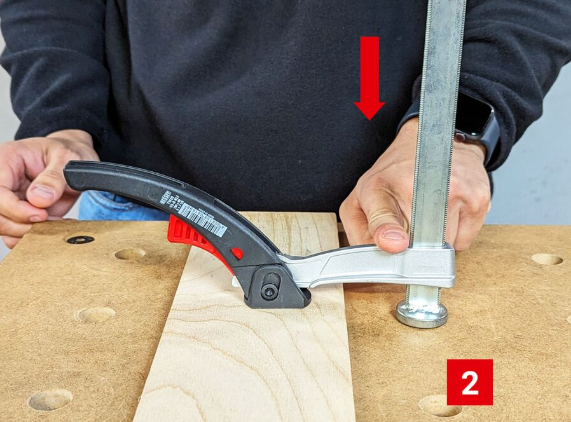 Bessey Multifunksjonsbord tvinge X 2 stk KLI hurtigspenne ø20mm