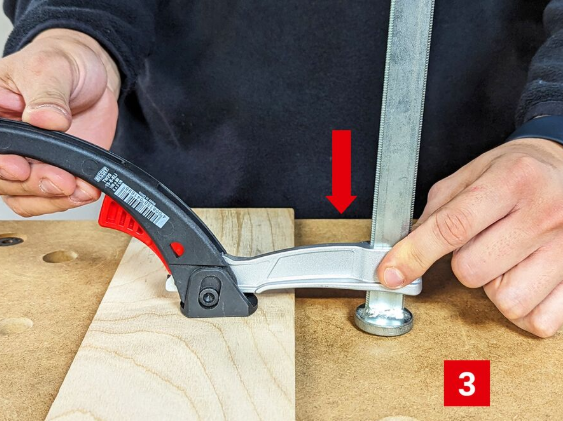 Bessey Multifunksjonsbord tvinge X 2 stk KLI hurtigspenne ø20mm