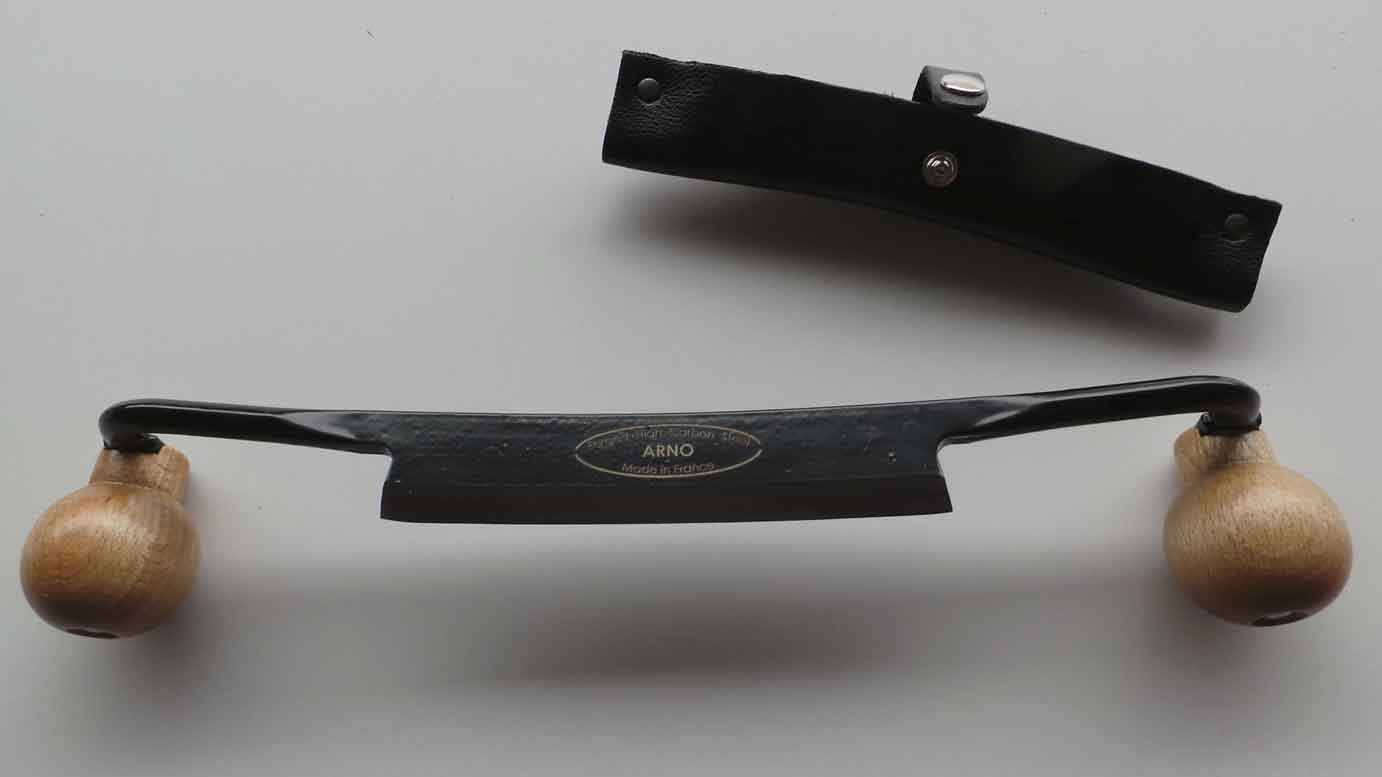 Barkekniv konkav 150mm