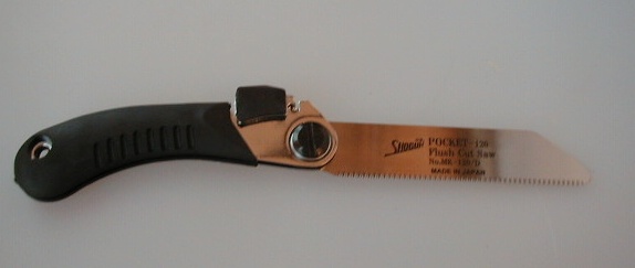 Japansk lommesag flush sag ex tynt blad 120mm