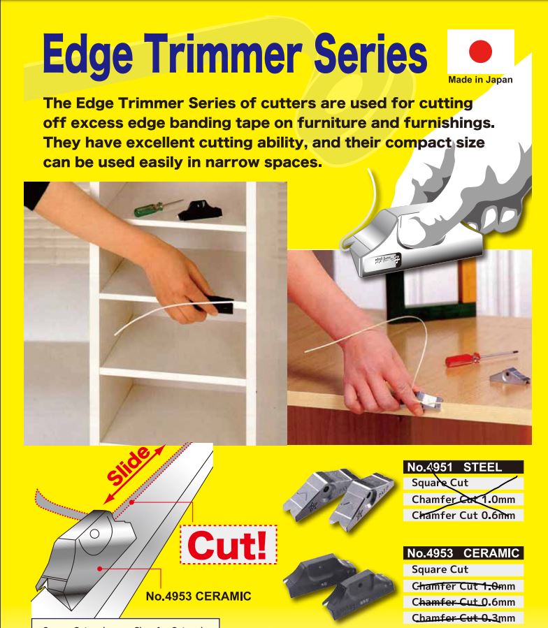 Japansk keramisk kanttrimmer 90gr 4953K