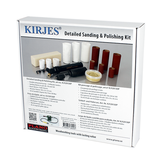 Kirjes KJ120130P pusse- og poleringssett
