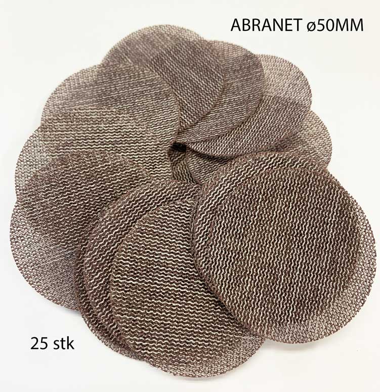 Abranet ø55mm K240 25 stk sliperondell