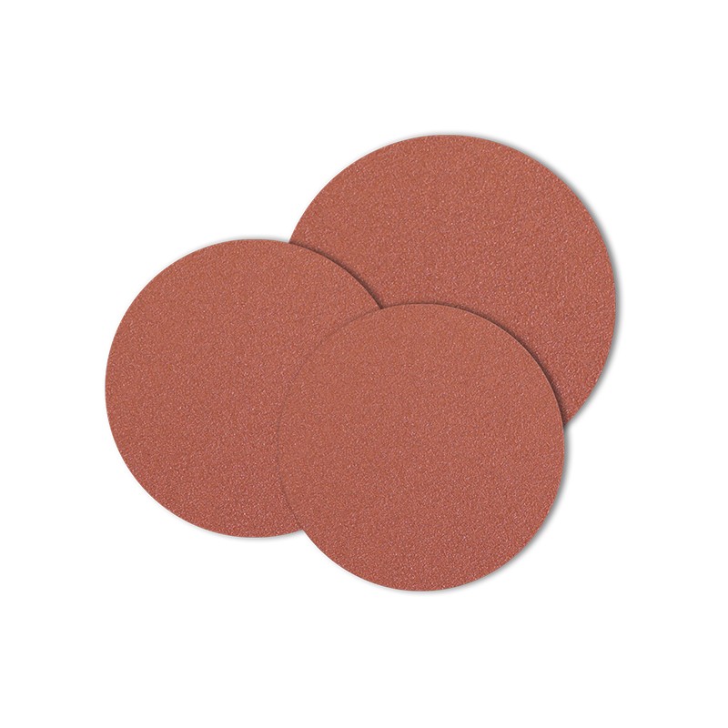 Sliperondell ø127mm K80 10 stk m/8 stk hull borrelås