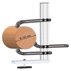 GZ Støttebrille max ø160mm