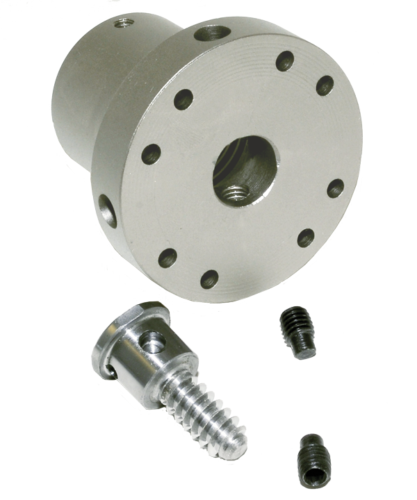 Planskive med skrue ø70mm M33 x 3,5