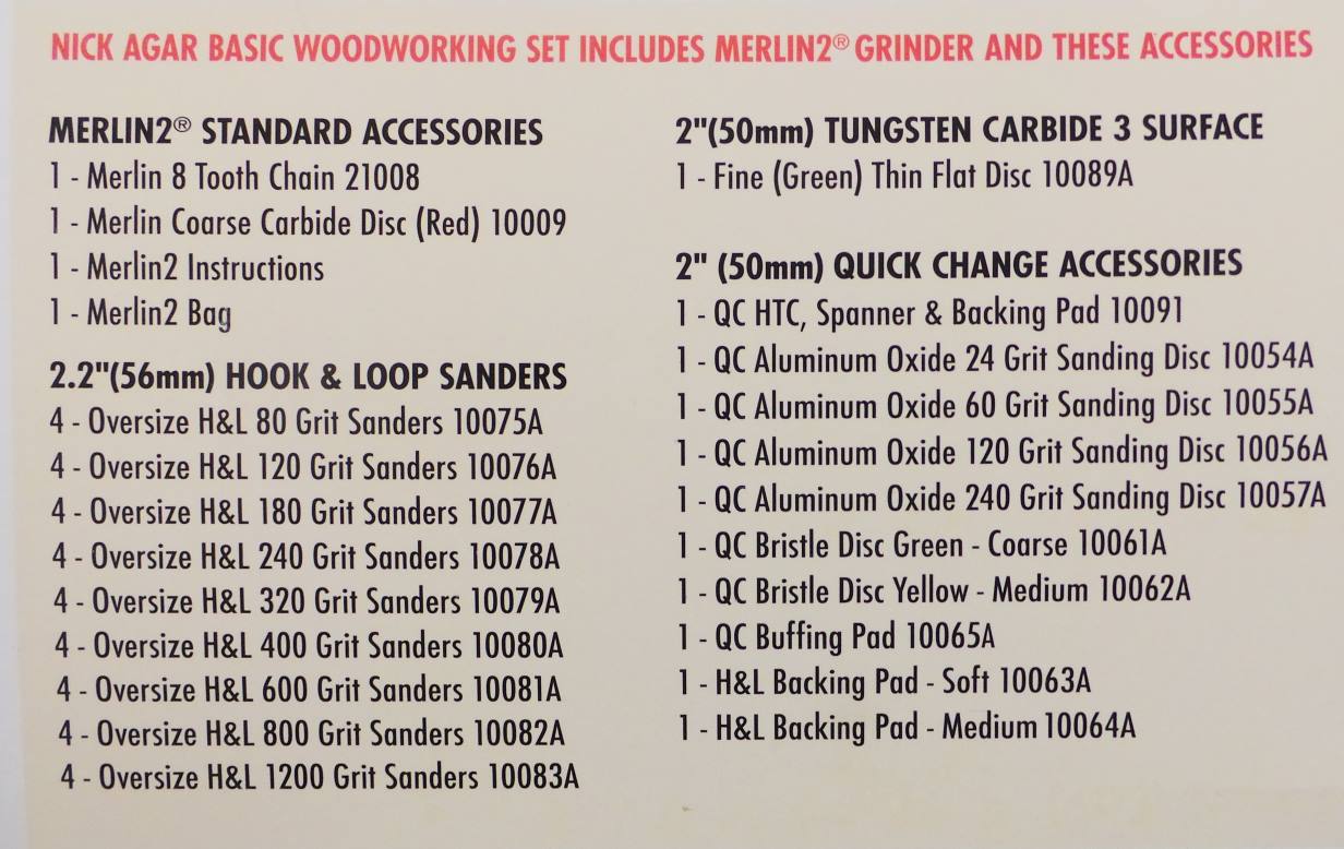 Merlin2 Nick Agar basic 50dl sett