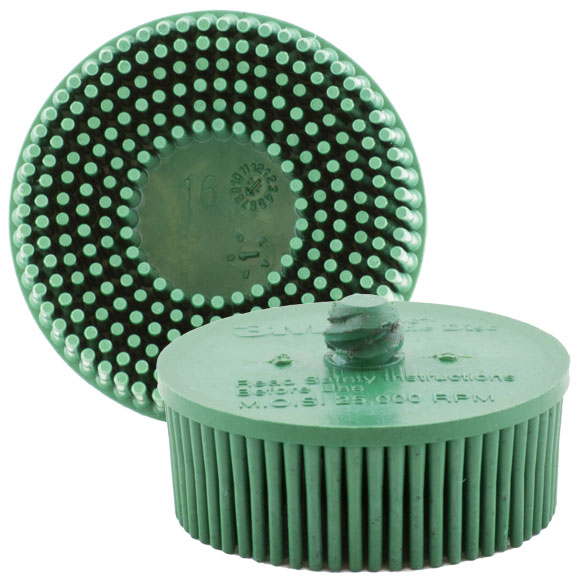 Merlin QC børste grov grønn 50mm