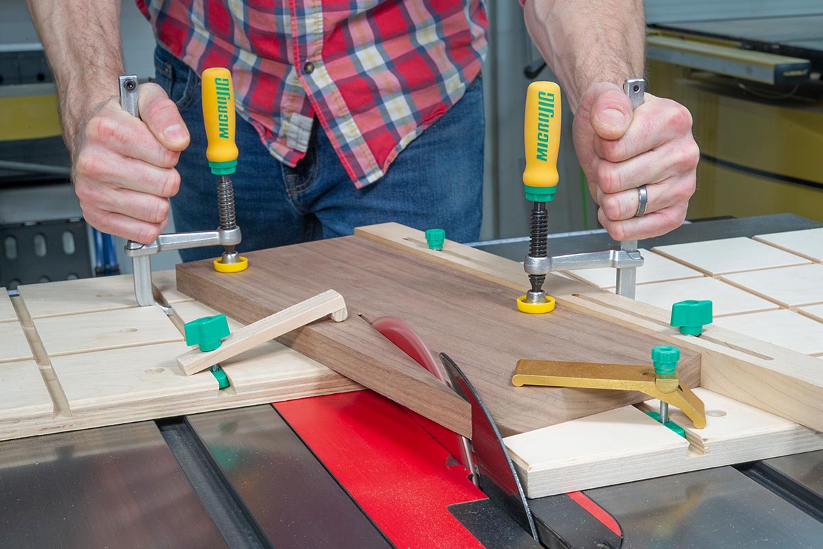 Microjig zero play skinne 2 st