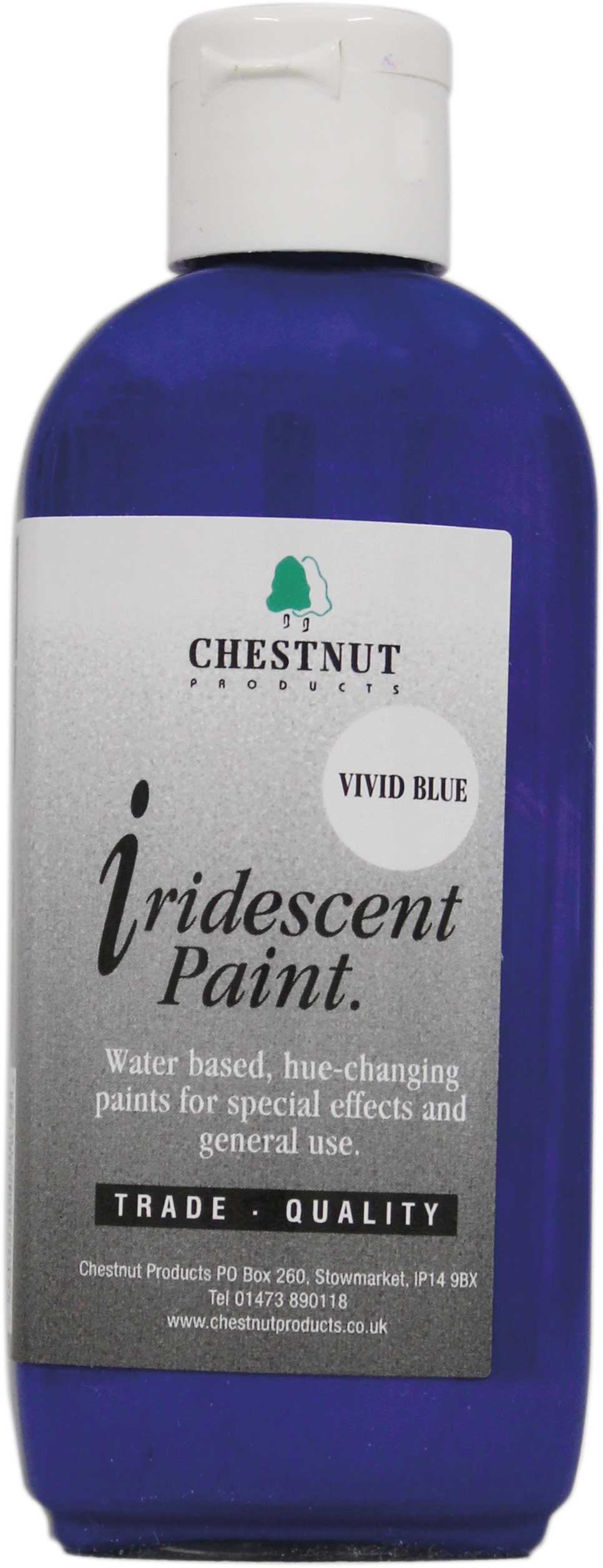 Chestnut Iridescent vivid blue 100ml