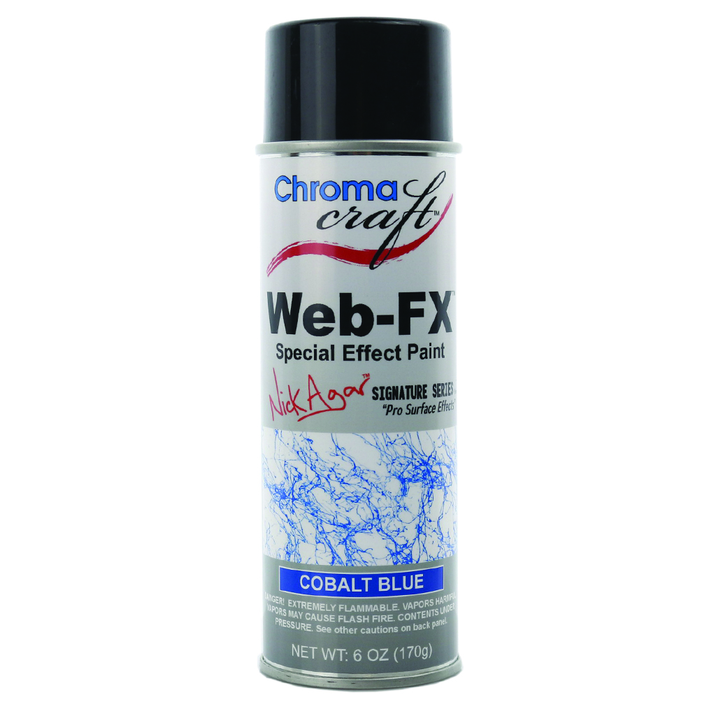 Web-FX Effektspray Kobolt blå 170g Nick Agar serie