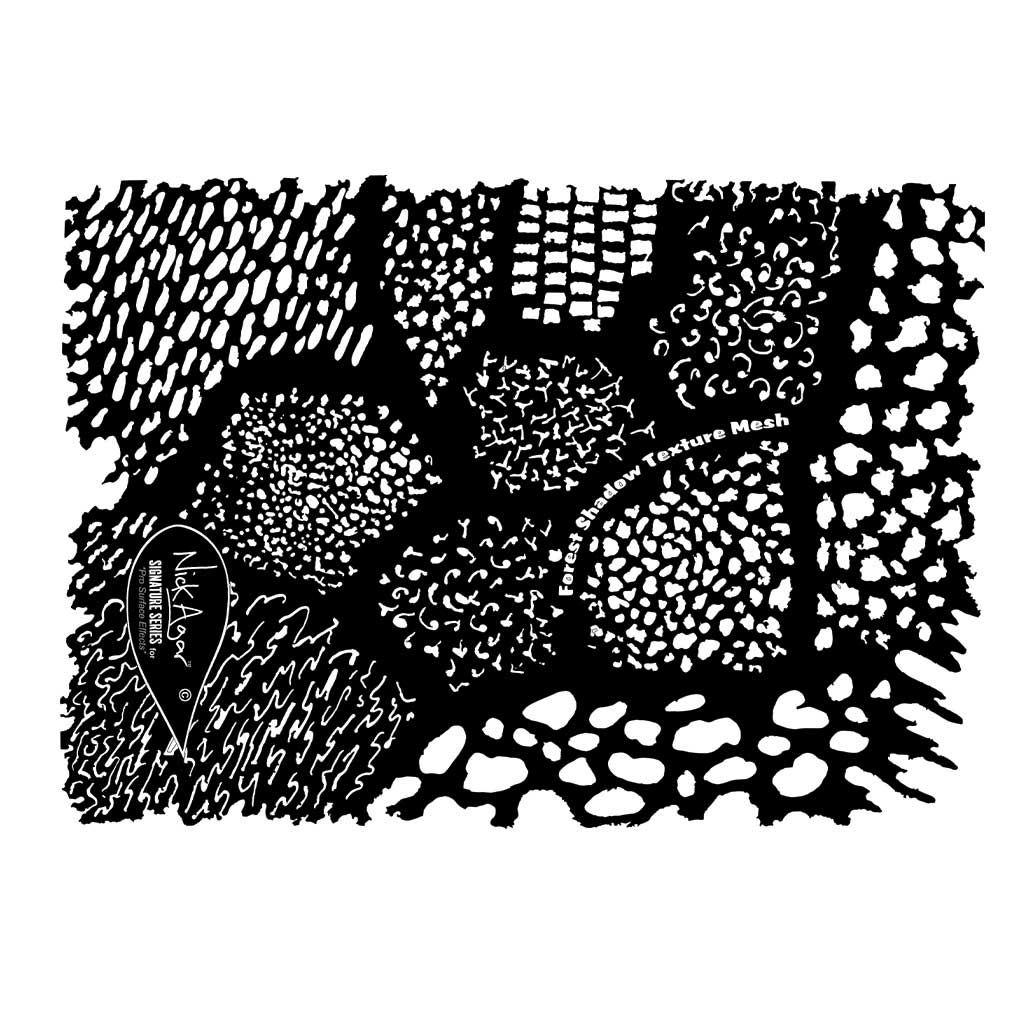 CC Sjablong Forest shadow Large Infil 2stk Nick A.