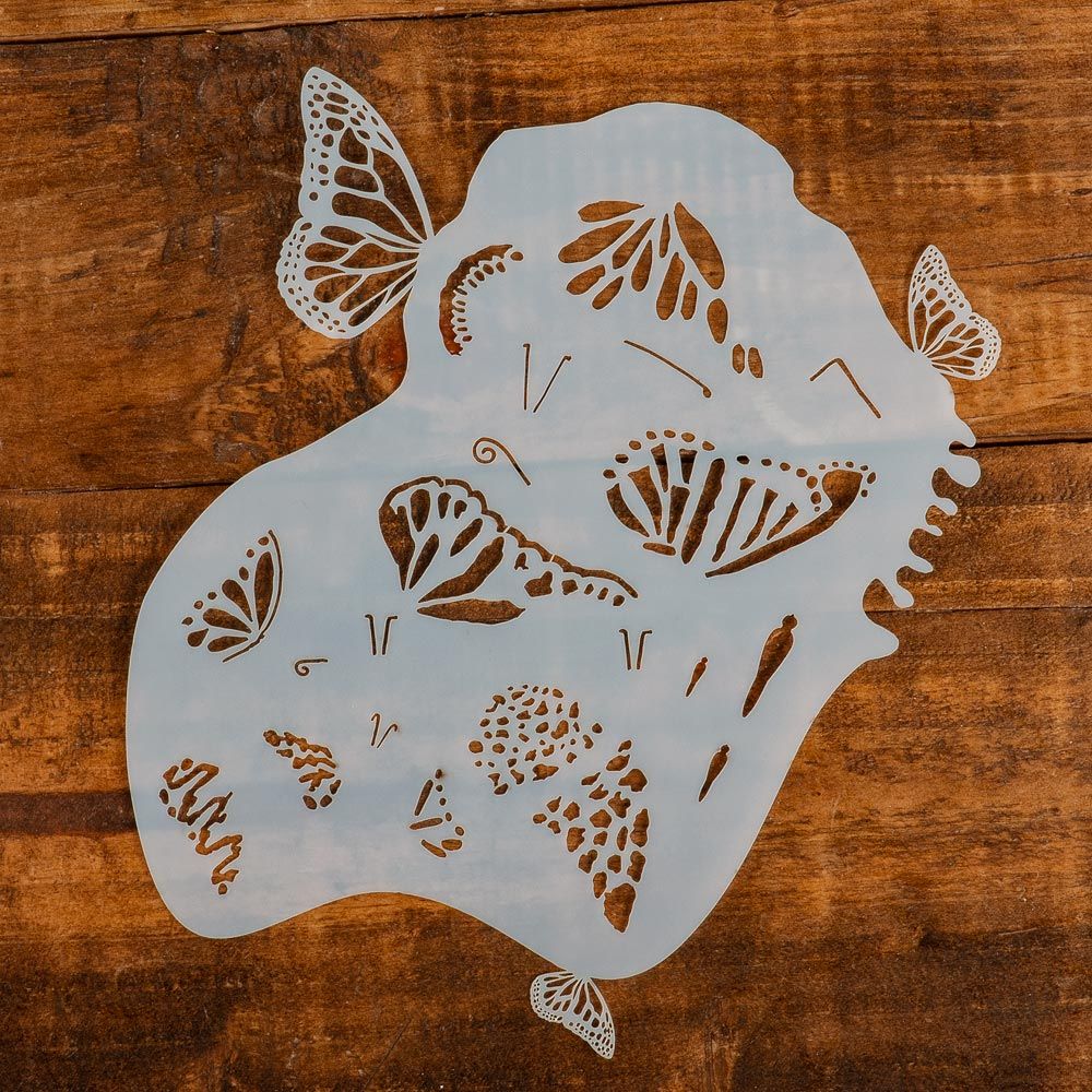 CC Sjablong Monarch sommerfugl Infil Nick Agar