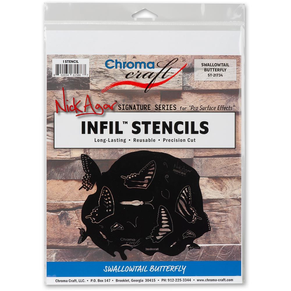 CC Sjablong Swallowtail 1 stk Infil Nick Agar serie