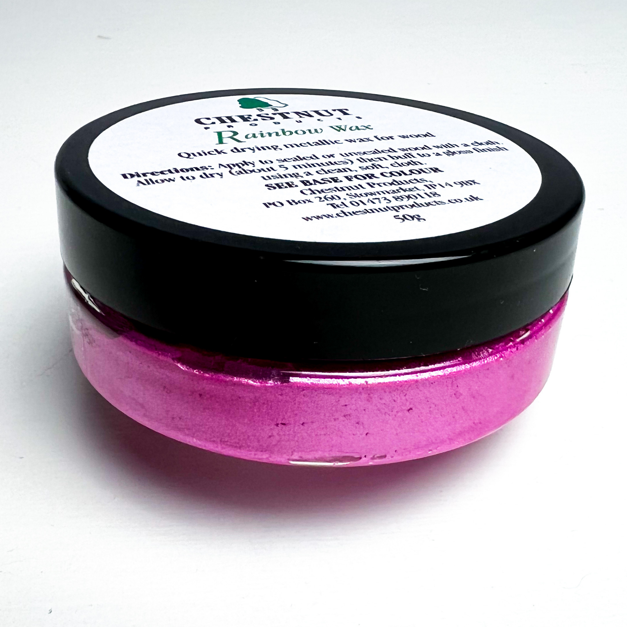 Chestnut Rainbow Wax Pink