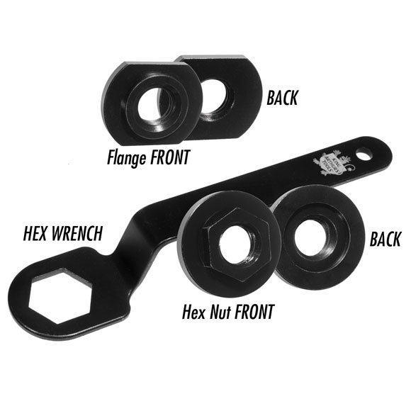 Ka mutter og nøkkel sett