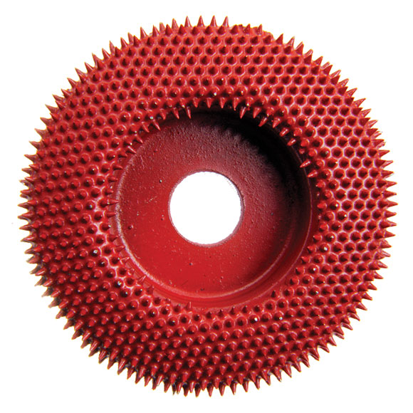 Merlin HM slipedisk f/tre grov rød