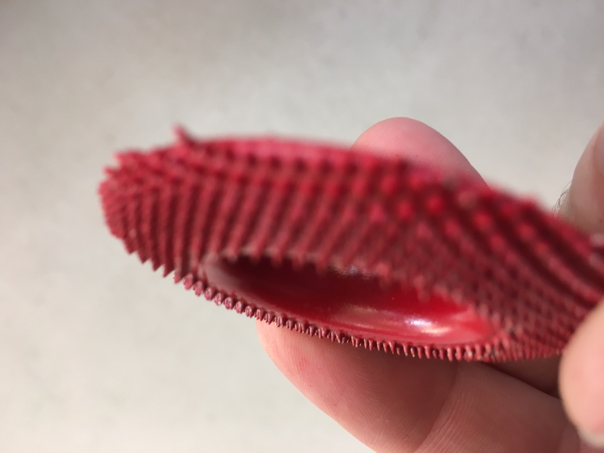 Merlin HM slipedisk f/tre grov rød