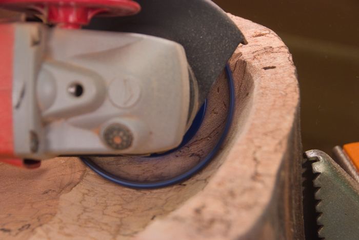 Holey Galahad Slipedisk HM rund rød medium ø100mm