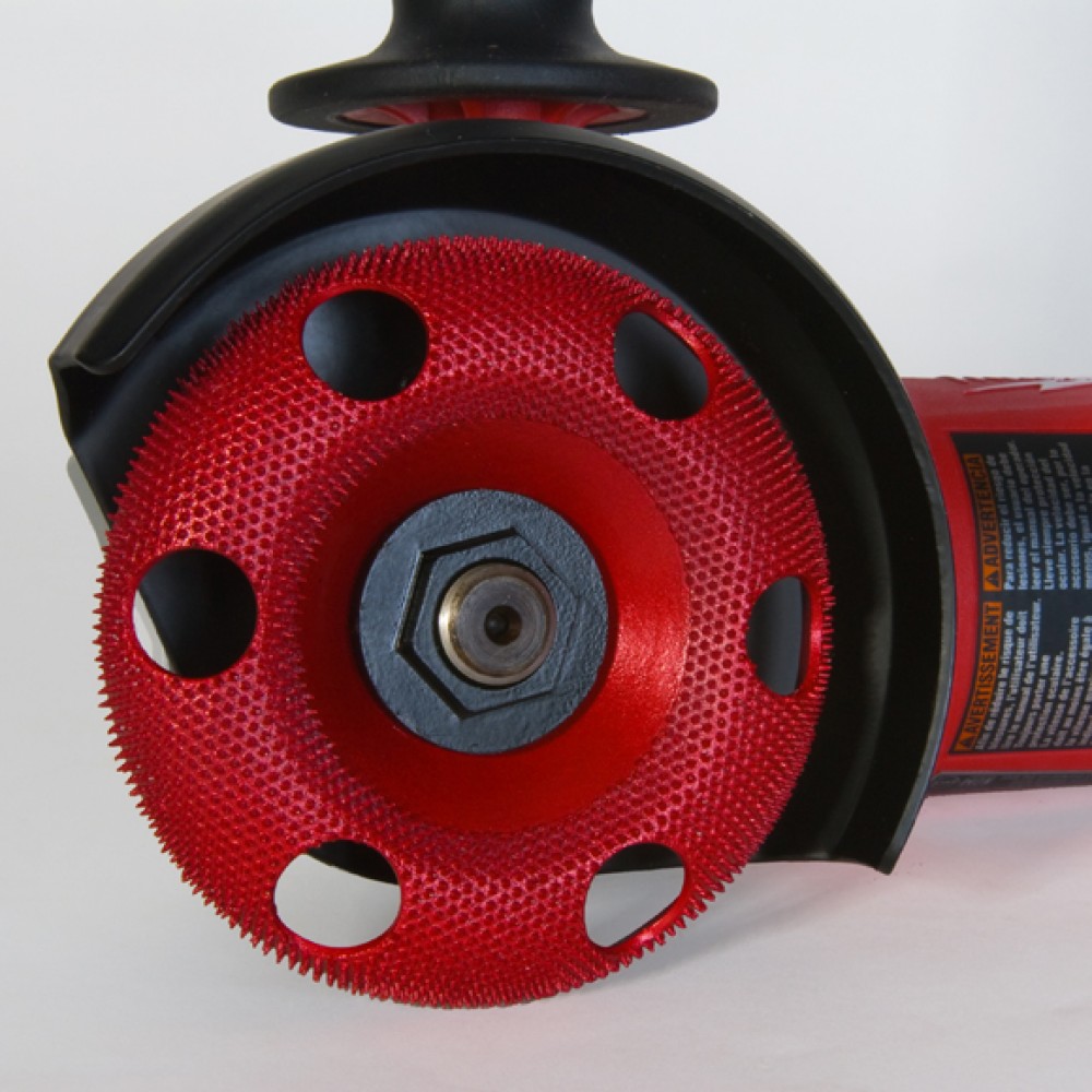 Holey Galahad Slipedisk HM rund rød medium ø100mm