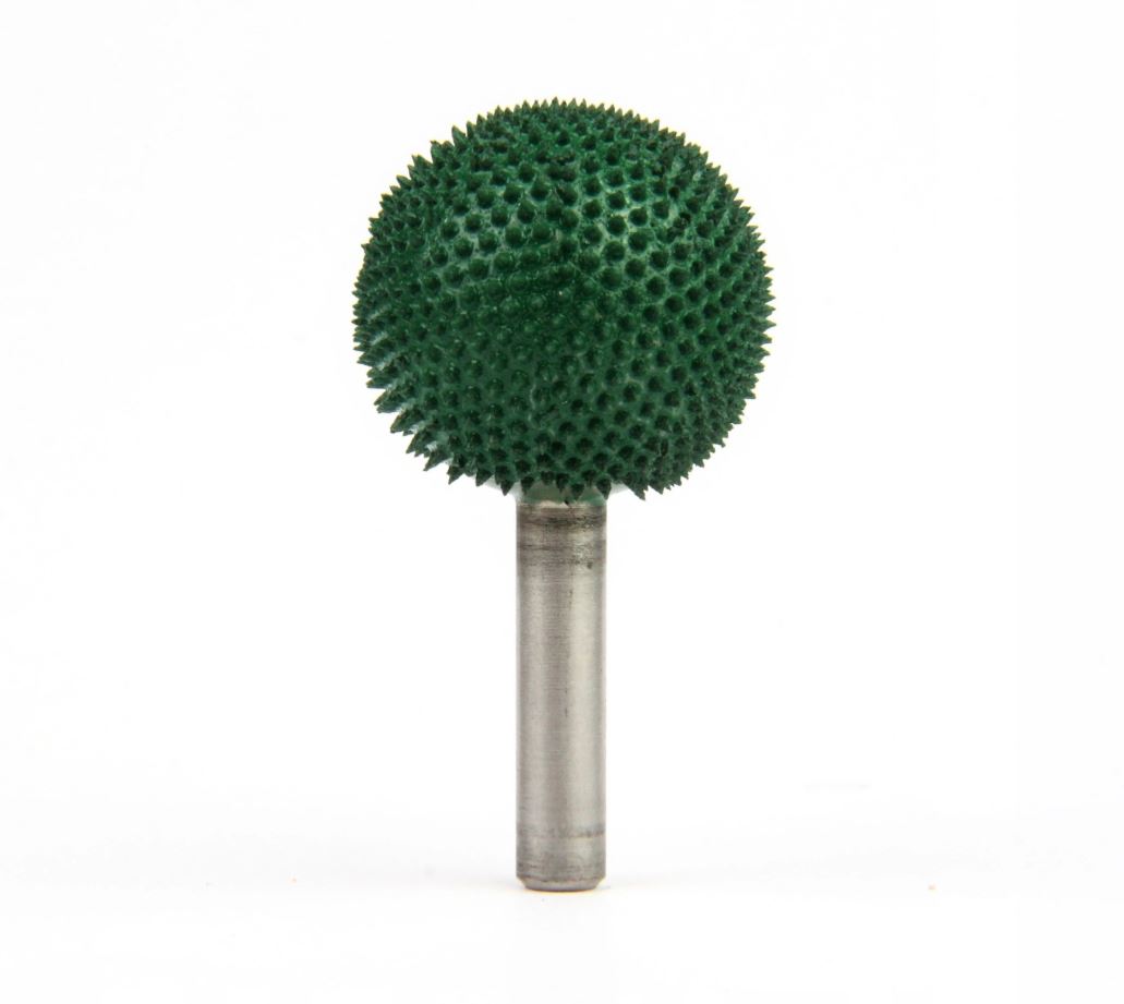 Saburr kule ø26mm grov/grønn