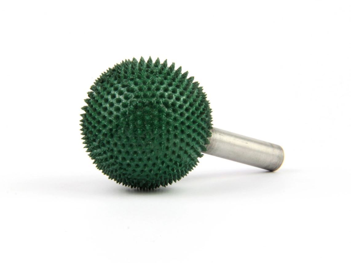 Saburr kule ø26mm grov/grønn