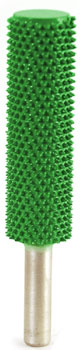Saburr sylinder ø13 l50 sk6mm grov/grønn