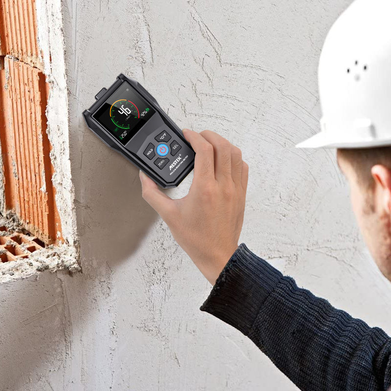 Fuktighetsmåler/hygrometer pinløs WM700A fargedisplay