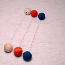 Svidekor tråd sett 3 stk 45cm 0,5, 0,8, 1mm