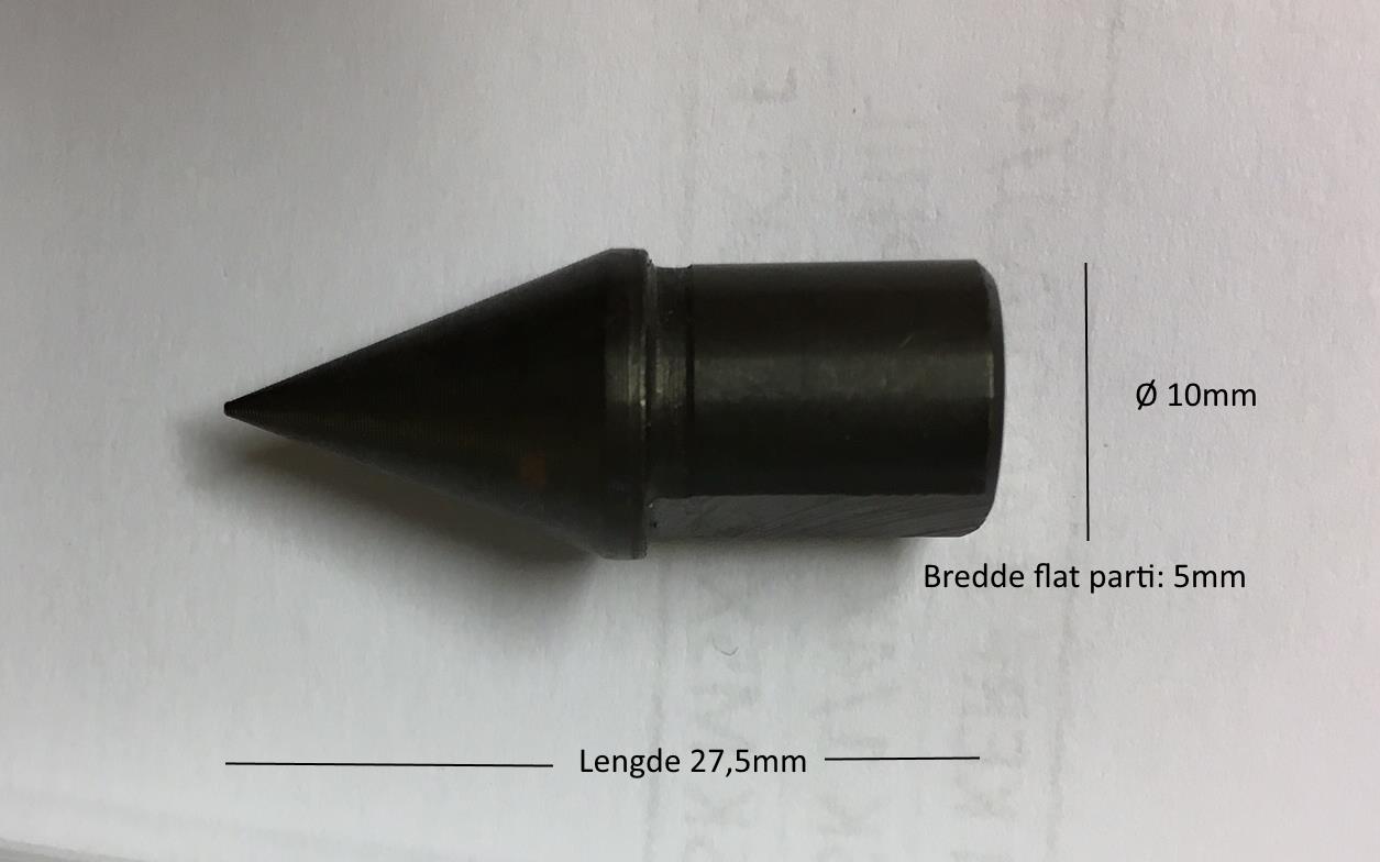 Reservespiss for rot sent. 751125 27,5x10mm