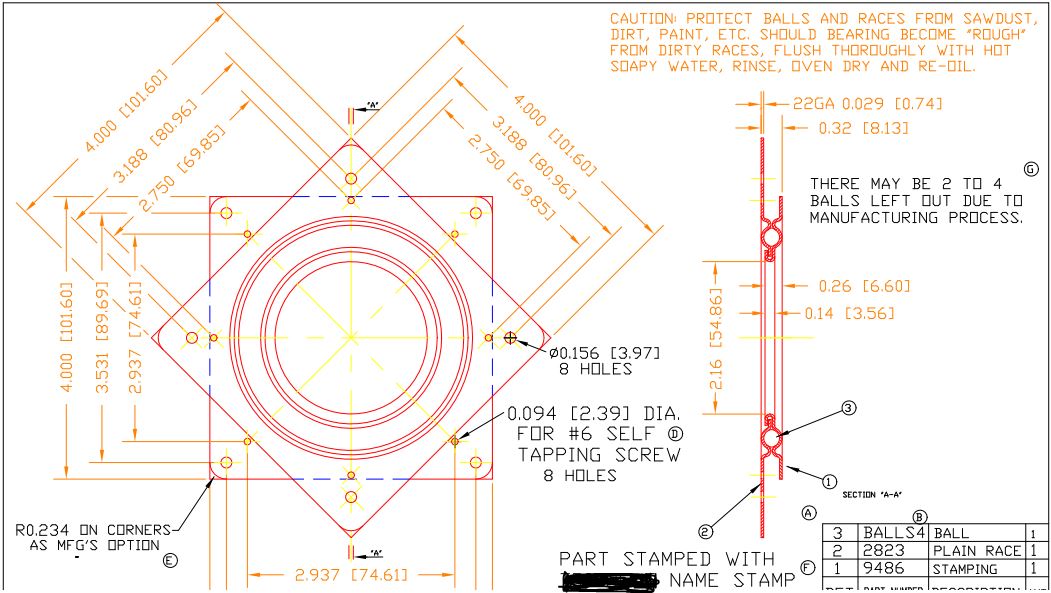 Lazy susan kulelager 4