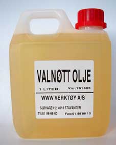 Valnøttolje 1 ltr