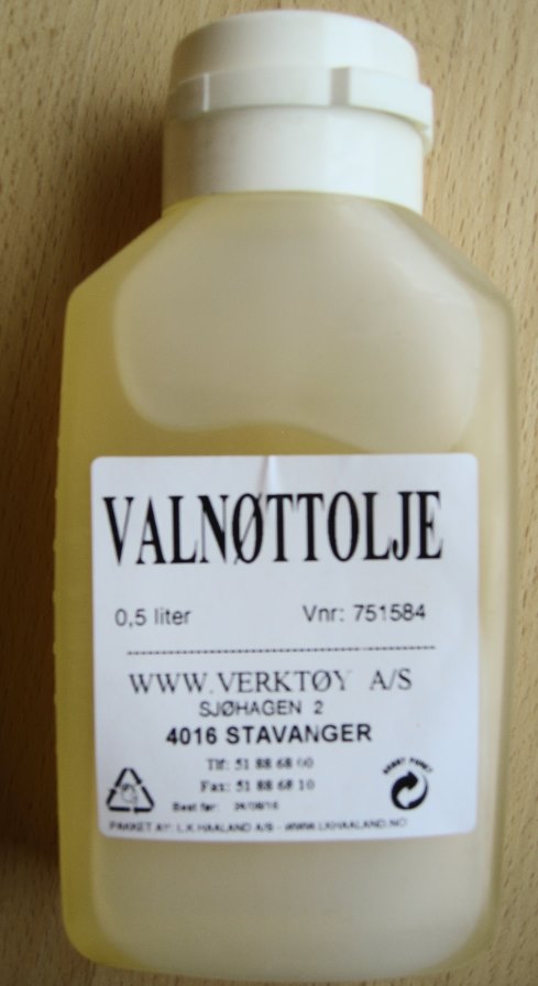 Valnøttolje 1/2 ltr