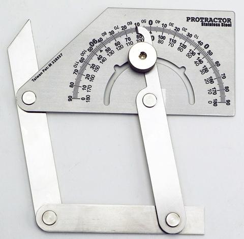 Vinkelmåler stål 120x92mm Vinkelmåler stål 120x92mm