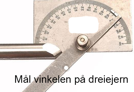 Vinkelmåler stål 120x92mm