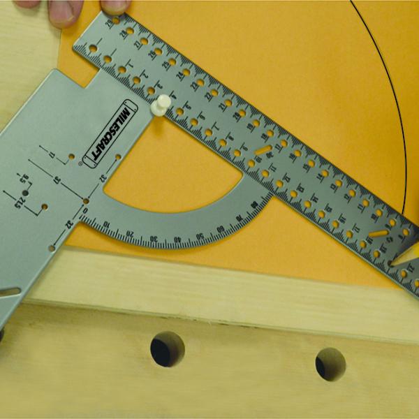 Snekkervinkel 200x300mm m/merkepunkt Snekkervinkel 200x300mm m/merkepunkt