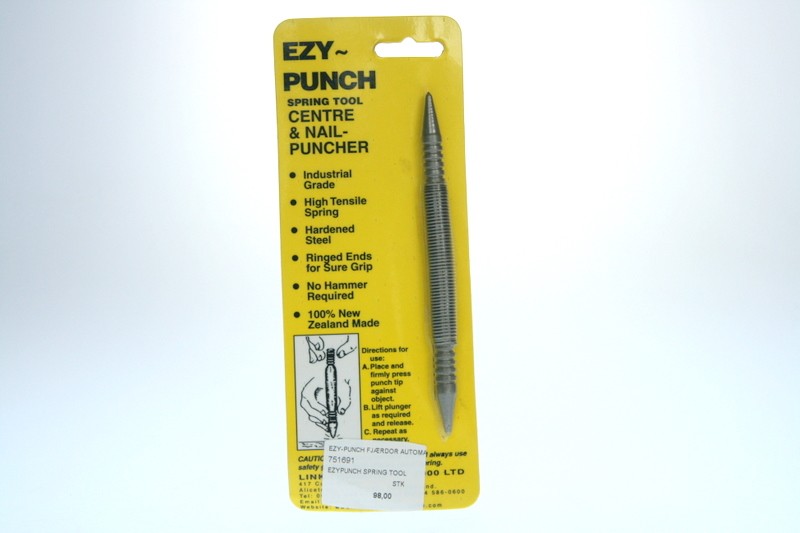 Ezy-punch fjærdor automatisk