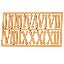 Tallsett mess 15mm romer i-xii