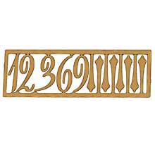 Tallsett messing 20mm høy