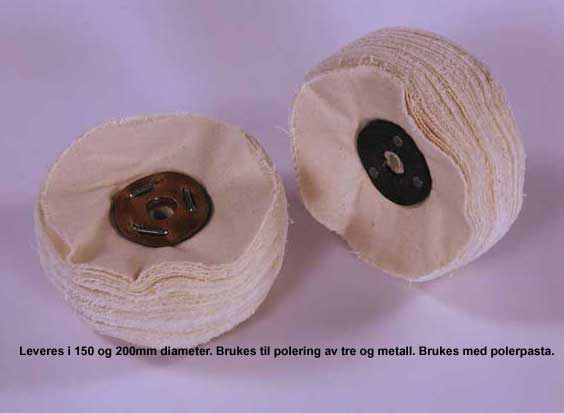 Polerskive myk ø150mm
