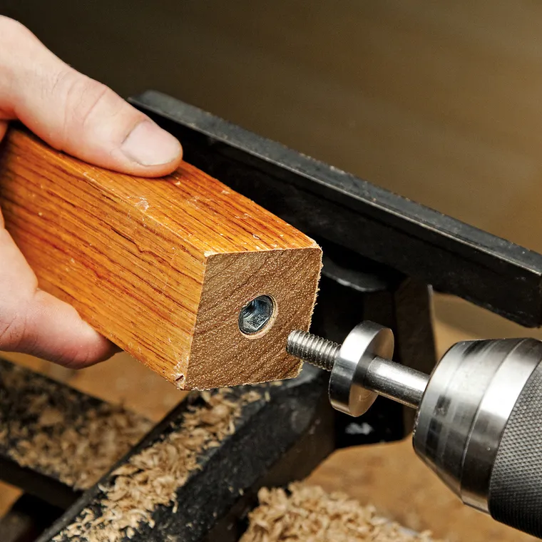 Mandrell for deluxe pizzahjul