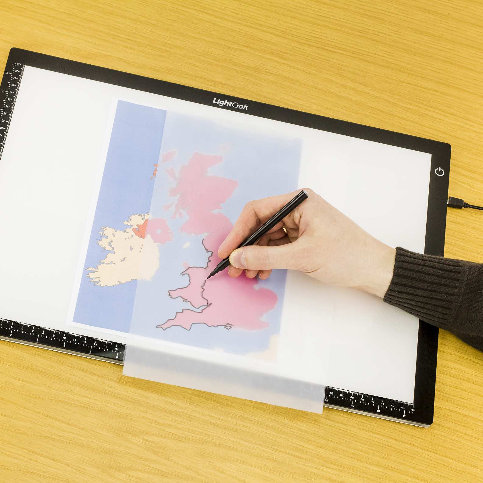 Lysbord A3 LED 44x32cm