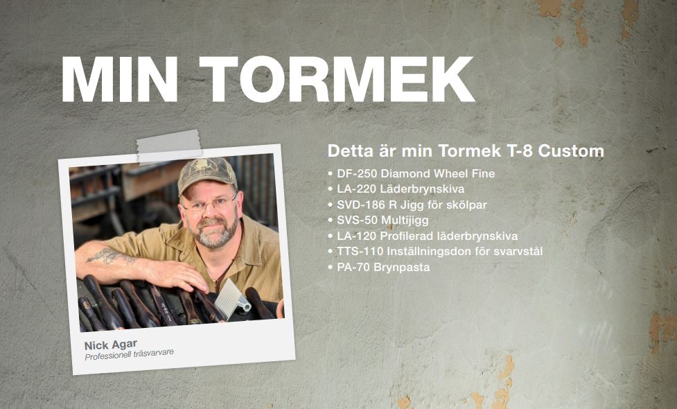 Tormek T-8 Custom bygg-selv-maskin