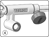 Tormek slipejigg SVD-186 R for dreiejern/skulper