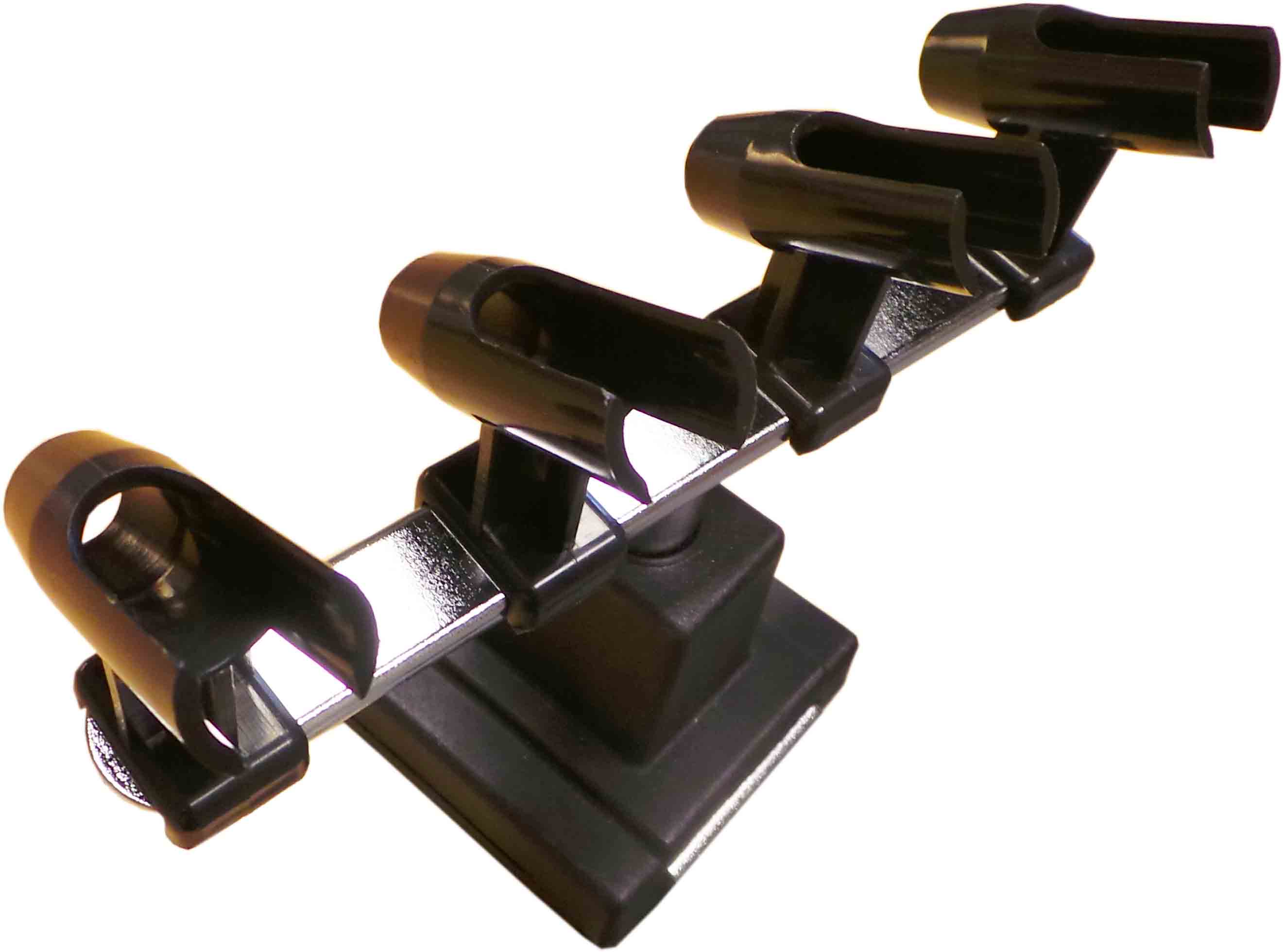 Airbrush holder 4 pl. tvinge