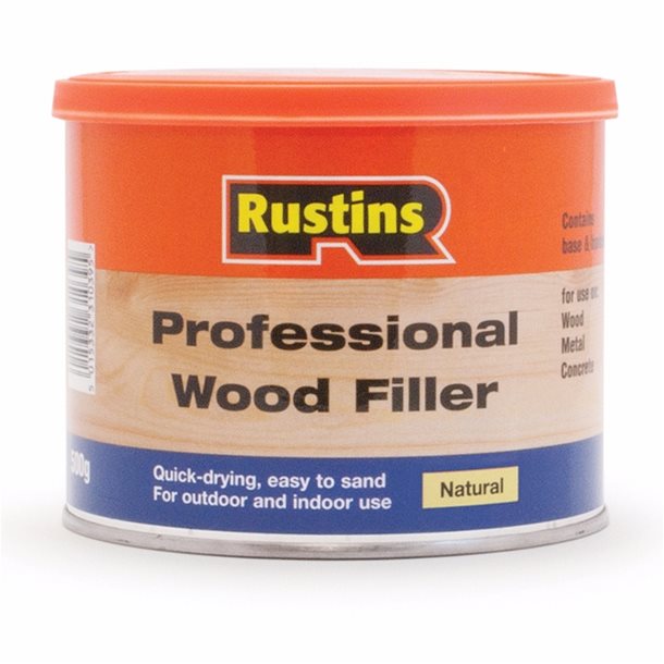 Rustins Wood filler natur 250gr Rustins Wood filler natur 250gr
