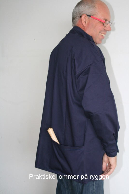 Tredreiefrakk navy blue